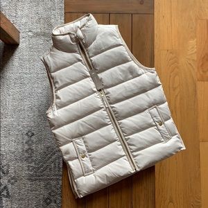 J. Crew Mountain Puffer Vest - Sand